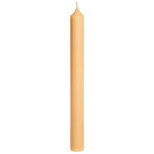 Load image into Gallery viewer, Candle, Long Dinner Candle 25cm, 11.5hrs burning time. Caramel

