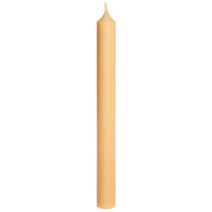 Candle, Long Dinner Candle 25cm, 11.5hrs burning time. Caramel