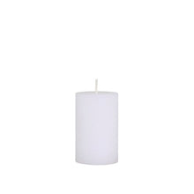 Load image into Gallery viewer, Candle, Rustic Pillar 16hrs burning time. White
