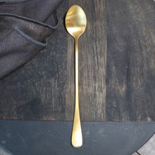 Load image into Gallery viewer, Spoon, Nordique Latte Spoon 19.5cm in Bronze Style Finish
