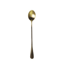 Load image into Gallery viewer, Spoon, Nordique Latte Spoon 19.5cm in Bronze Style Finish
