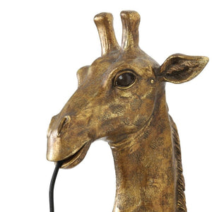 Wall Lamp, Giraffe, Antique Bronze