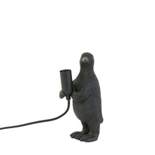 Load image into Gallery viewer, Table Lamp, Penguin, Matt Black, Small
