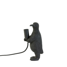 Load image into Gallery viewer, Table Lamp, Penguin, Matt Black, Small
