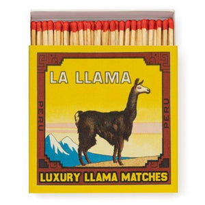 Match Box Square, La Llama Safety Matches