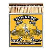 Load image into Gallery viewer, Match Box Square, Giraffe Safety Matches

