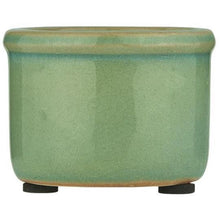 Load image into Gallery viewer, Pot, Mini Crackled Surface Plant Pot in Green
