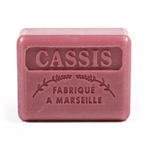 Load image into Gallery viewer, Soap, French &#39;Cassis&#39; / Blackcurrant Soap. 125g Savon de Marseille Soap Bars.

