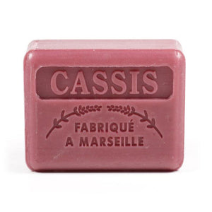 Soap, French 'Cassis' / Blackcurrant Soap. 125g Savon de Marseille Soap Bars.