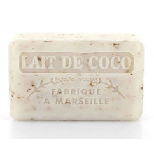 Load image into Gallery viewer, Soap, French &#39;Lait De Coco&#39; / Coconut 125g Savon de Marseille Soap Bars.
