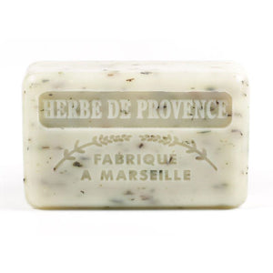 Soap, French Exfoliant 'Herbe De Provence' 125g Savon de Marseille Soap Bars.