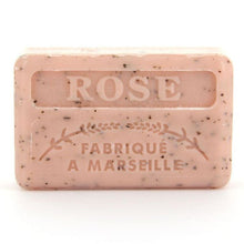 Load image into Gallery viewer, Soap, French &#39;Rose&#39; Exfoliating 125g Savon de Marseille Soap Bars.
