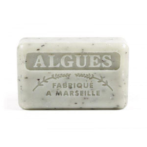 Soap, French exfoliating 'Algues' / Seaweed Soap. 125g Savon de Marseille Soap Bars.