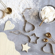 Load image into Gallery viewer, Star Cookie Cutter in Brass Finish.  Beautiful Danish Kitchen Accessory

